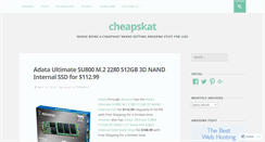 Desktop Screenshot of cheapskat.com